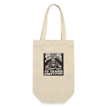 Unemployed for 10 years - Gift Bag for Bottles - nature - Front