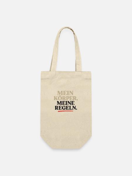 Mon corps, mes règles. - Sac à bouteille - nature