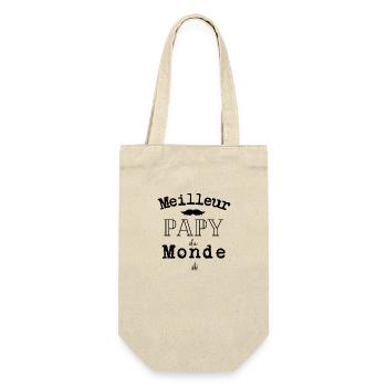 Meilleur papy du monde - Sac à bouteille - nature - Devant