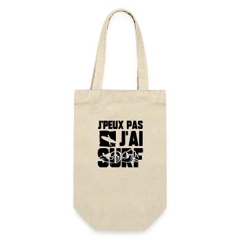 J’peux pas j’ai surf - Sac à bouteille - nature - Devant