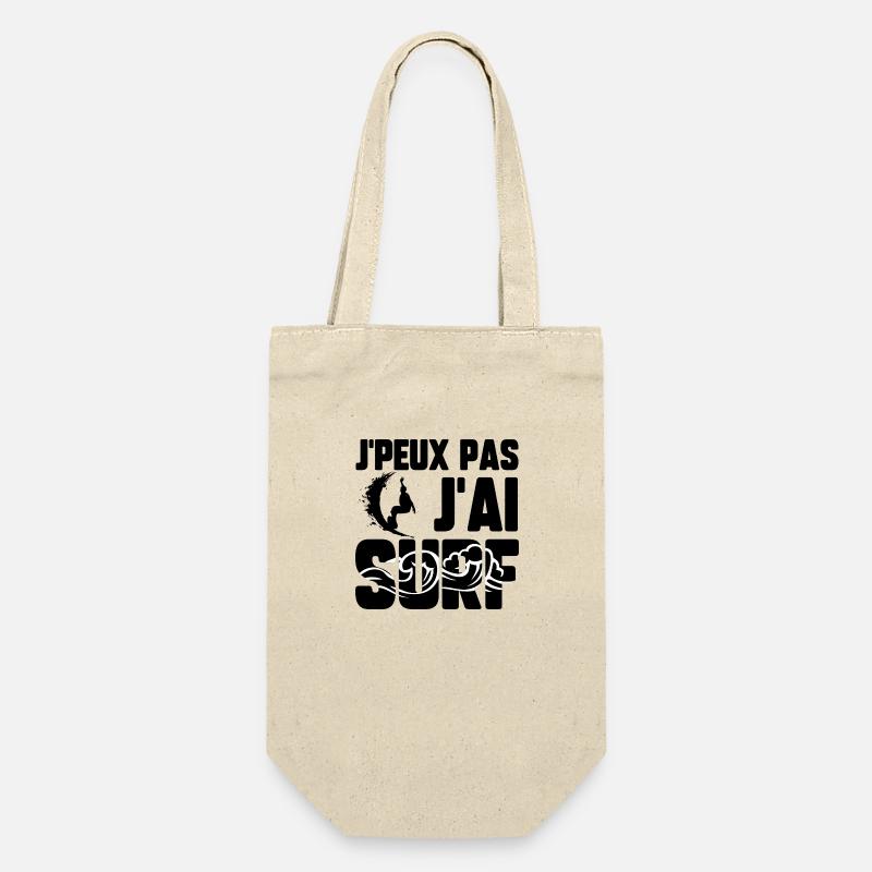 J’peux pas j’ai surf - Sac à bouteille - nature