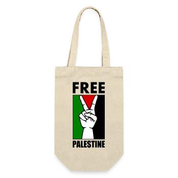 Free palestine - Gift Bag for Bottles - nature - Front