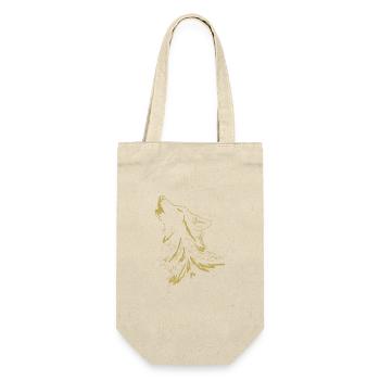 Dessins illustrés avec Wolf - Sac à bouteille - nature - Devant