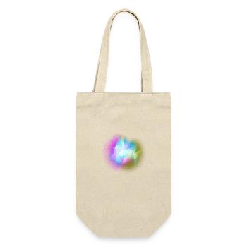 Space Explosion - Geschenkbeutel für Flaschen - Natur - Vorne
