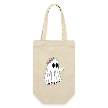 Happy Halloween Ghosts Love - Gift Bag for Bottles - nature - Front