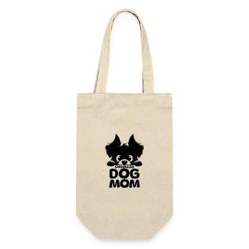 Childless Dog Mom - Gift Bag for Bottles - nature - Front