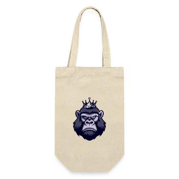 Couronne tête de gorille - Sac à bouteille - nature - Devant