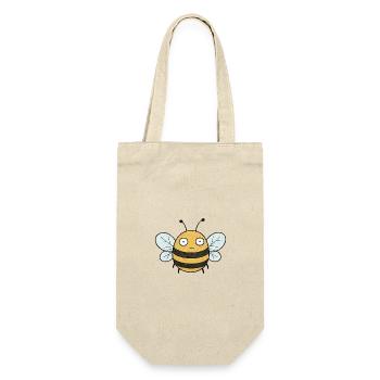 TINY ACTIVISTS | Bee - Gift Bag for Bottles - nature - Front