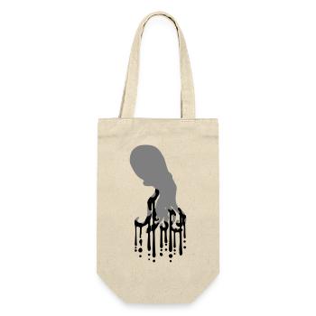 Tentacle Octopus Ink Drop Graffiti Spray Cool - Gift Bag for Bottles - nature - Front