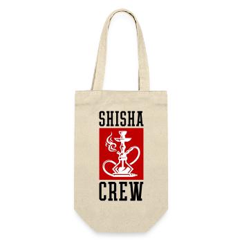 Shisha Crew - Geschenkbeutel für Flaschen - Natur - Vorne