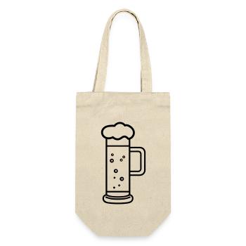 Bière - Sac à bouteille - nature - Devant