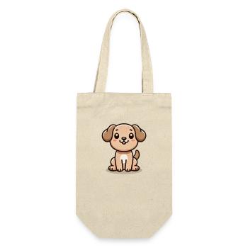 Cute puppy - Gift Bag for Bottles - nature - Front