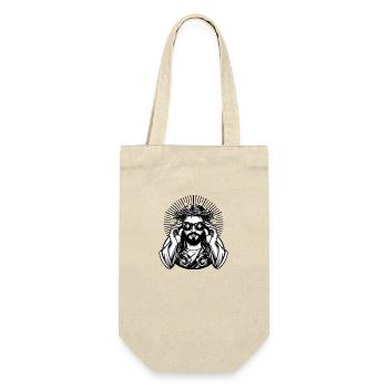 Modern Jesus - Gift Bag for Bottles - nature - Front