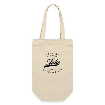 LEGENDE 2. JULI - Geschenkbeutel für Flaschen - Natur - Vorne