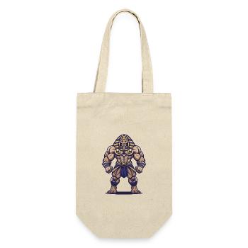 Pharaoh Muscles Fitness - Gift Bag for Bottles - nature - Front