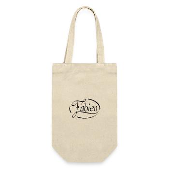 Fabian - Gift Bag for Bottles - nature - Front