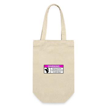 Careful - Gift Bag for Bottles - nature - Front