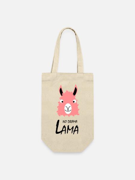 Pas de drame Lama - Sac à bouteille - nature