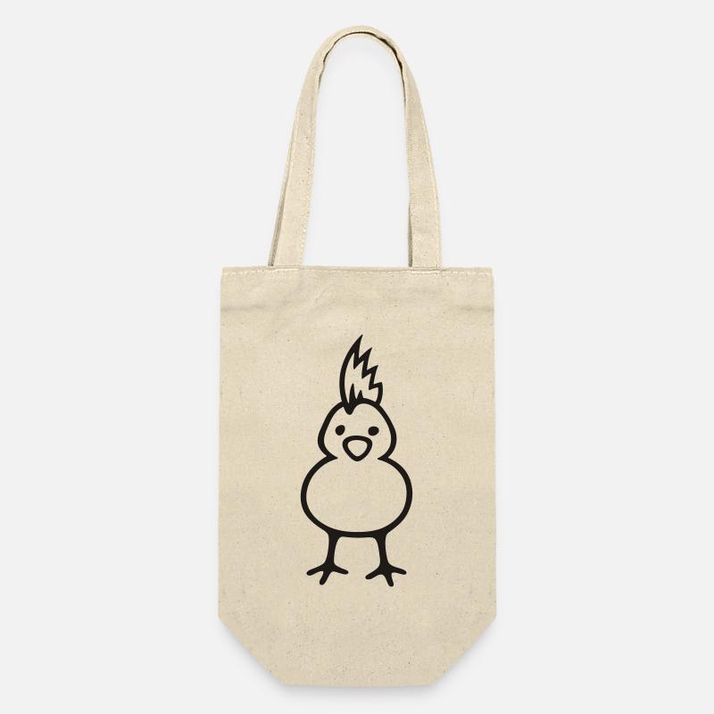 punk chick - Sac à bouteille - nature