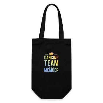 Dancing Team Colorful - Gift Bag for Bottles - black - Front