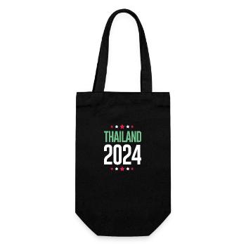 Jours fériés Thaïlande 2024 - Sac à bouteille - noir - Devant