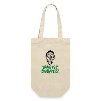 What is Bubatz ... ? (Rambo Zambo) - Gift Bag for Bottles - nature - Front