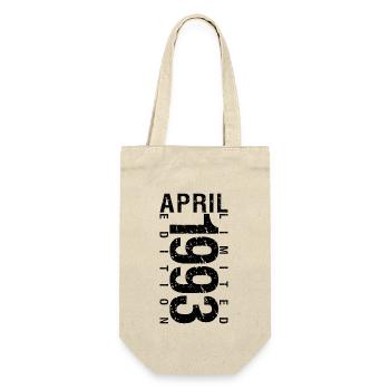 Birthday April 1993 April born in April 1993 - Gift Bag for Bottles - nature - Front