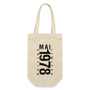 Anniversaire Mai 1978 Mai né en May 1978 - Sac à bouteille - nature - Devant