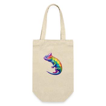 Pride Chameleon - Gift Bag for Bottles - nature - Front