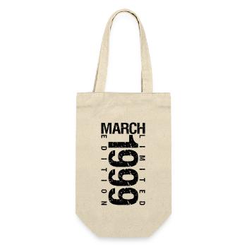 Birthday March 1999 March born in March - Gift Bag for Bottles - nature - Front