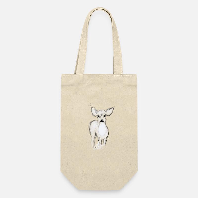 Petit cerf - Sac à bouteille - nature
