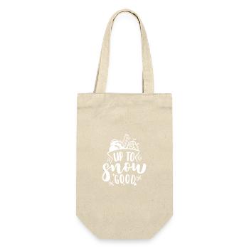 Up to snow good - Gift Bag for Bottles - nature - Front