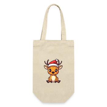 Cerf Noël Noël - Sac à bouteille - nature - Devant