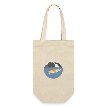 Wassersport - Geschenkbeutel für Flaschen - Natur - Vorne
