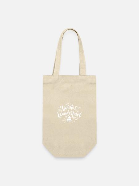 Winter Wonderland - Gift Bag for Bottles - nature