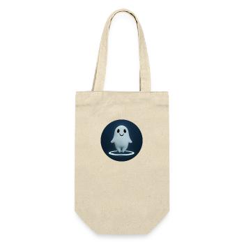 Little ghost levitating in space - Gift Bag for Bottles - nature - Front