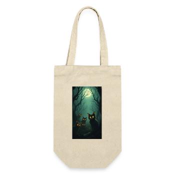 félin - Sac à bouteille - nature - Devant