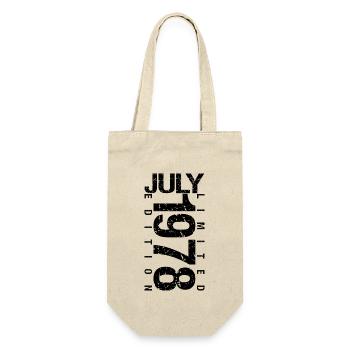 Birthday July 1978 July born in July 1978 - Gift Bag for Bottles - nature - Front