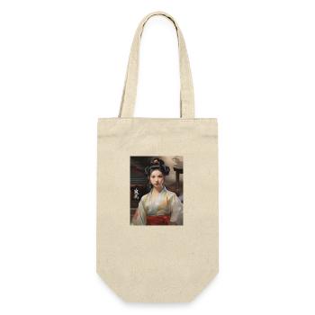 Manga Femme - Sac à bouteille - nature - Devant