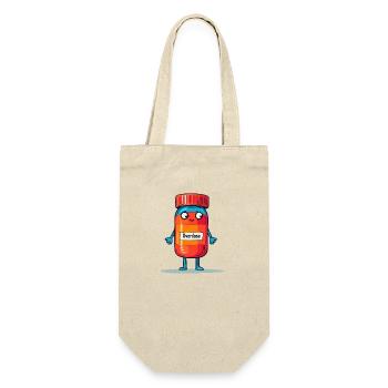 Overdose Buddy - Gift Bag for Bottles - nature - Front