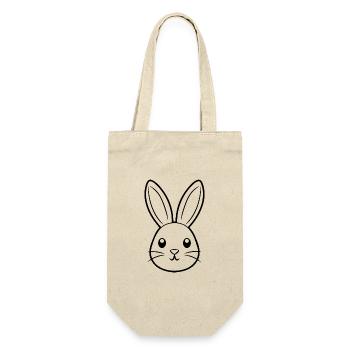 Rabbit Rabbit - Gift Bag for Bottles - nature - Front