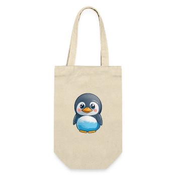 Pingouin totalement mignon - Sac à bouteille - nature - Devant