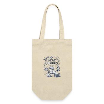 Curious Remains: Scientific Doodles - Gift Bag for Bottles - nature - Front