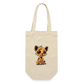 Hyène Halloween Bande dessinée drôle - Sac à bouteille - nature - Devant