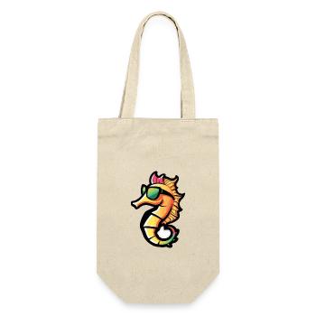 seahorse animal - Gift Bag for Bottles - nature - Front