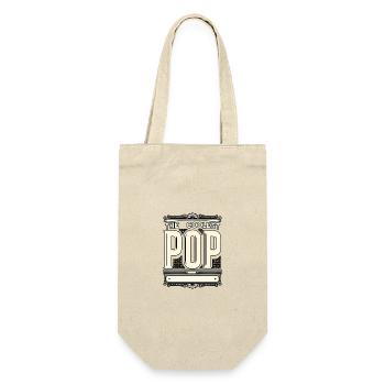 The Coolest Pop 10 - Geschenkbeutel für Flaschen - Natur - Vorne