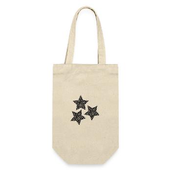 CHRISTMAS. MERRY CHRISTMAS. MERRY CHRISTMAS. NEW YEAR’S DAY - Gift Bag for Bottles - nature - Front