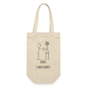 Sorry, I have plants - Gift Bag for Bottles - nature - Front