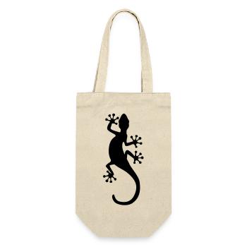 gecko - Gift Bag for Bottles - nature - Front