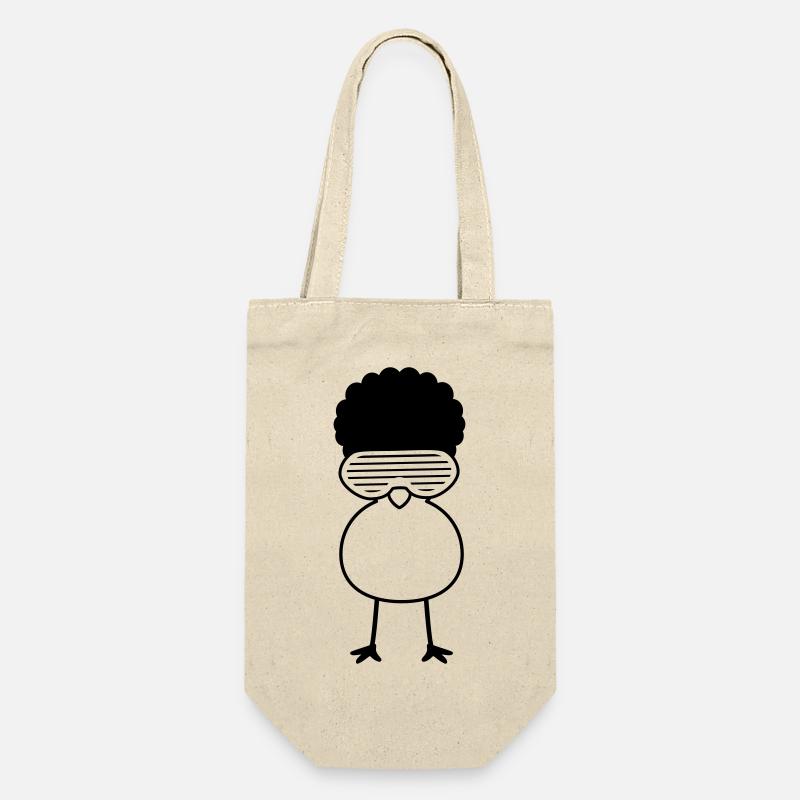 Funky Chick - Gift Bag for Bottles - nature